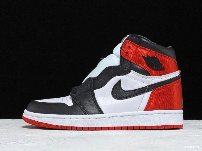 Kick Theory Satin Black High Toe 1 CD0461-016 Retro Jordan Air 0712
